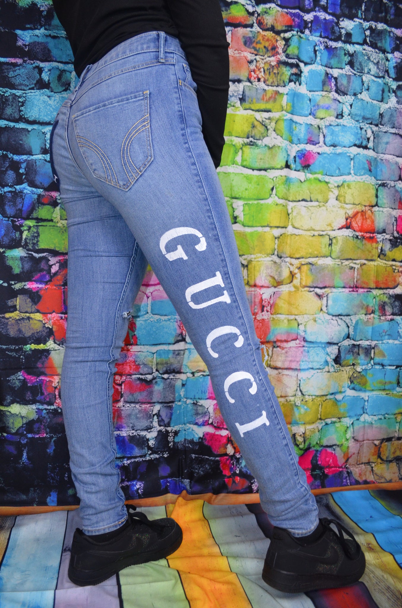 Carlie's Custom Double G Jeans – The New Neccessory